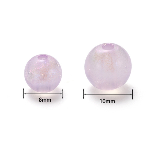 Acrylic Pearlescent Star Mermaid Pumpkin Ball Beads Love Beads DIY Jewelry Accessories Sequin Star Separator Beads