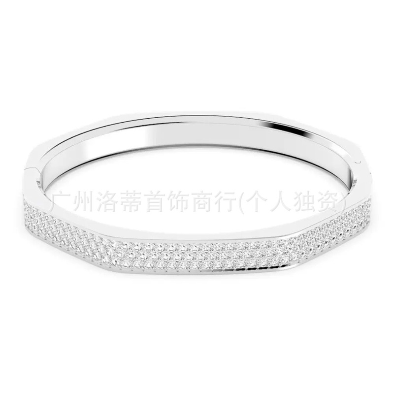 施家高版本恶魔之眼手镯采用施华洛元素世奇灵动方糖天鹅手链女环|undefined