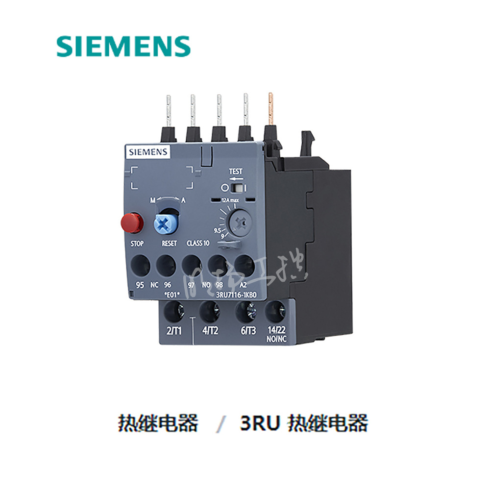西门子3RU6 热过载继电器 3RU6116-0FB1（过保） - 西门子继电器