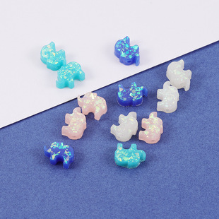 ����Č�ʯ �W��ʯ 10.5*7.8mm ����С���� 1.5mm Opal Beads