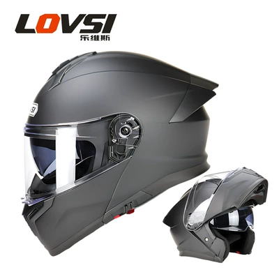 Cross-Border Exclusive Supply of Motorcycle Helmets for Cycling and Motorcycling, Men's Motorcycle Flip-Up Helmets, Women's All-Season Electric Vehicle Safety Helmets