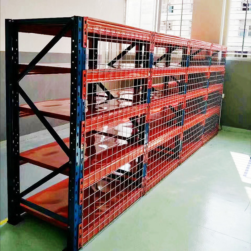 Estante de acero pesado para almacén, múltiples capas y extraíble