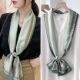 Mulberry Silk High-grade Silk Scarf Small Long Narrow Silk Summer Women's Thin All-match Suit Shirt Scarf Ribbon Scarf