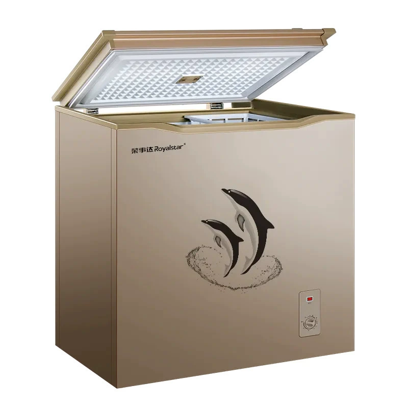 荣事达 Freezer household small freezer fresh-keeping small freezer first-class small refrigerator refrigeration micro-frost horizontal refrigerator