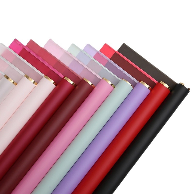 Huaxi Fantasia No Man 's Land Paper embalaje de flores, papel de niebla, material de embalaje de ramo de flores impermeable semitransparente