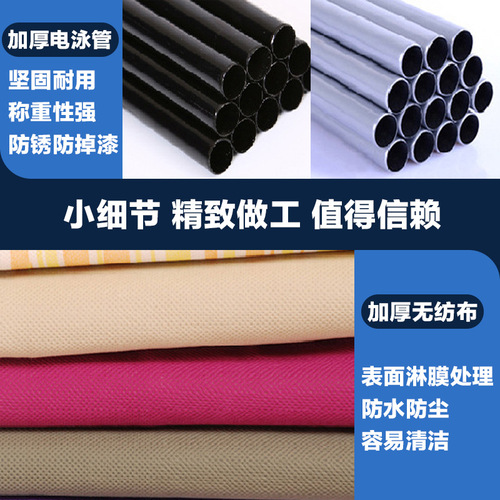 Wardrobe simple cloth wardrobe home indoor floor-standing iron assembly cloth wardrobe modern simple cloth wardrobe