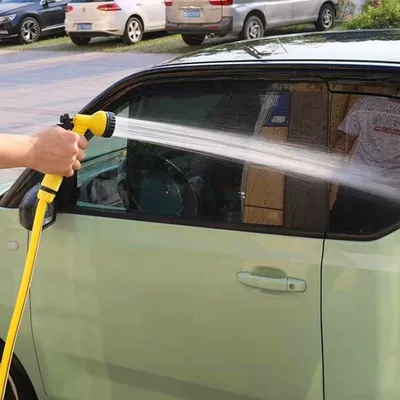 High pressure car wash water gun: pipe car supplies watering household car