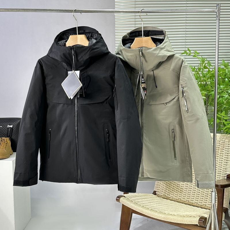 2025同款买菜macai羽绒服压胶鸟冲锋衣男女款防风防水保暖滑雪服|undefined