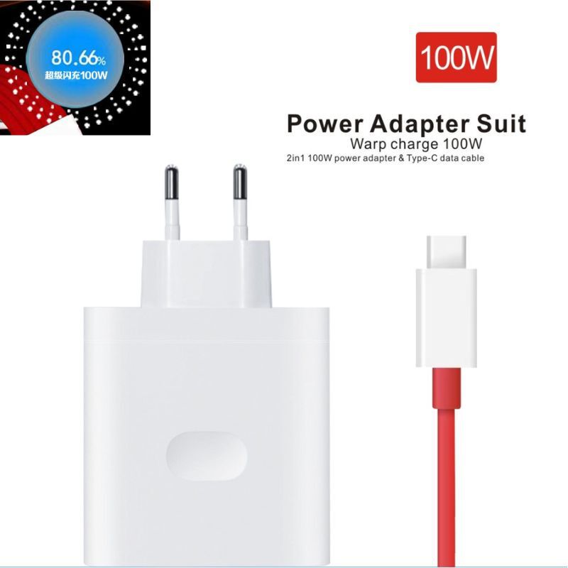 Suitable for one plus charger 100W super flash charge one plus 11ace2 charging head 1 mobile phone fast charge one plus