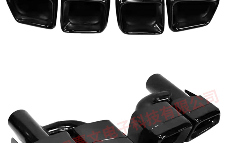 Suitable for Mercedes-Benz Amg W212 Escls C63 E63 Exhaust Pipe Tip Muffler Tail Throat Tailpipe Modification