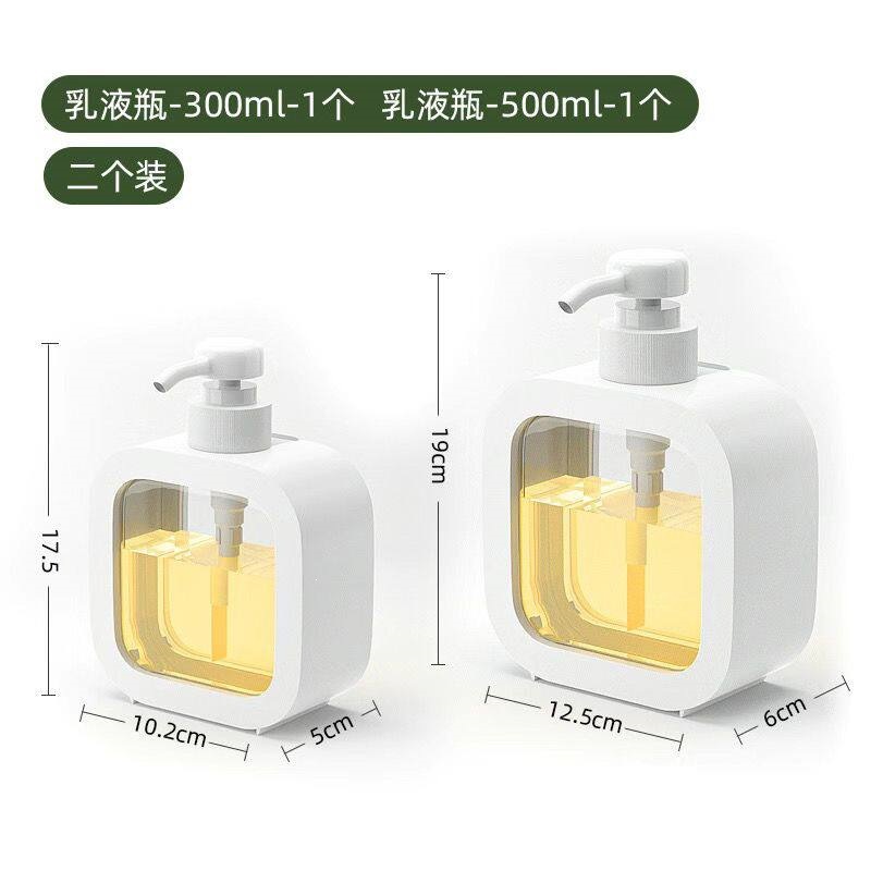 Detergente botella dividida champú botella vacía detergente botella espumante botella de lavandería botella espumante botella de desinfectante de manos botella de espuma de gel de baño