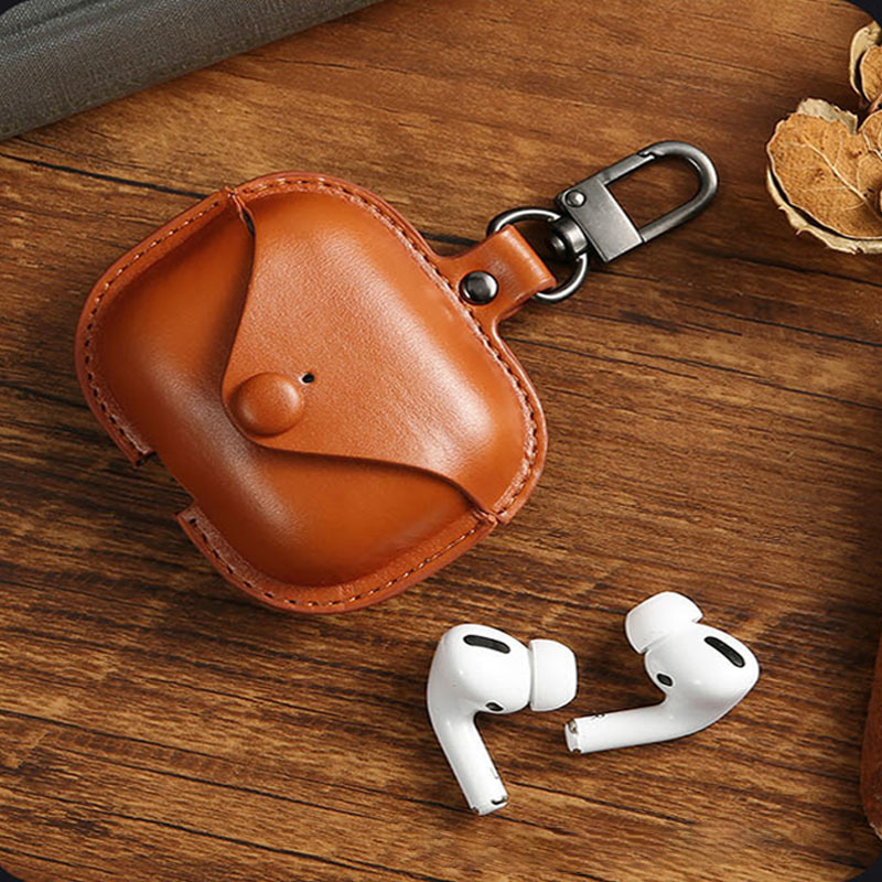 Protective Case for Apple airpods 3 Generation Headphone Case airpods Protective Case Leather pro Bluetooth Headphone Case