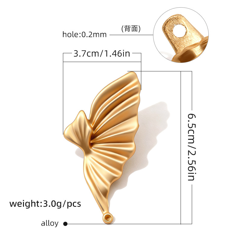 Nuevos botones de trajes de baño de playa transfronterizos metal dorado botones decorativos irregulares DIY accesorios de ropa maleta