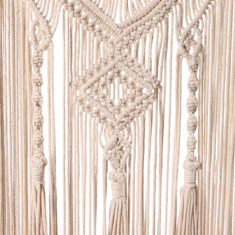 Bohemian tapestry wall hanging, handmade woven rug, room, bedroom, headboard, wall decoration tapestry