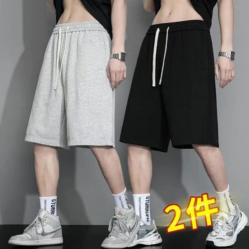 Fat 300 Jin Plus Large Size Shorts Men's Summer Outer Wear Thin Sports Running Casual Half Pants