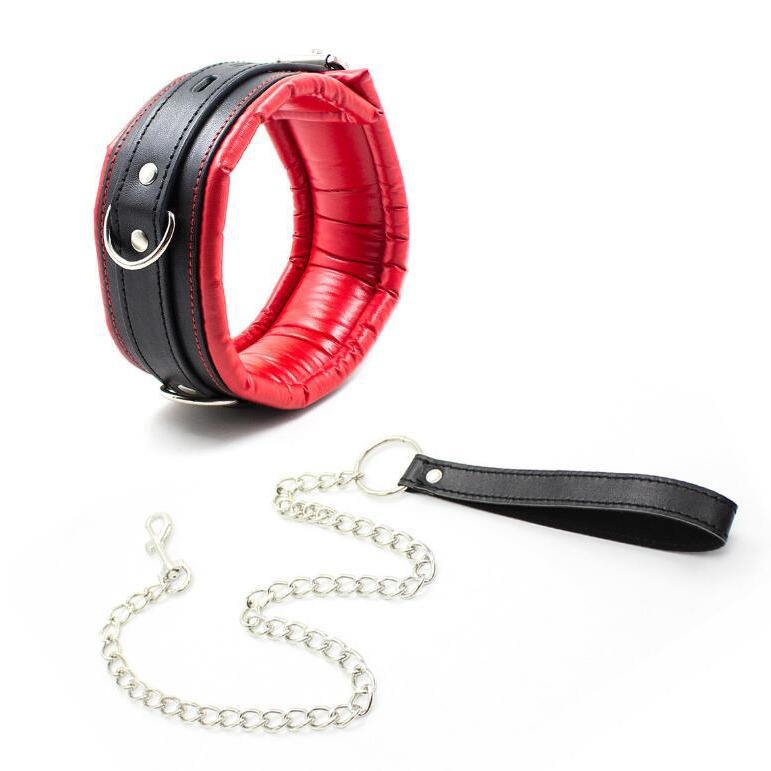 Productos sexuales para parejas, esposas y tobilleras de cuero, esposas y tobilleras de esponja, ataduras de cuero, juguetes para coqueteo en pareja image 7