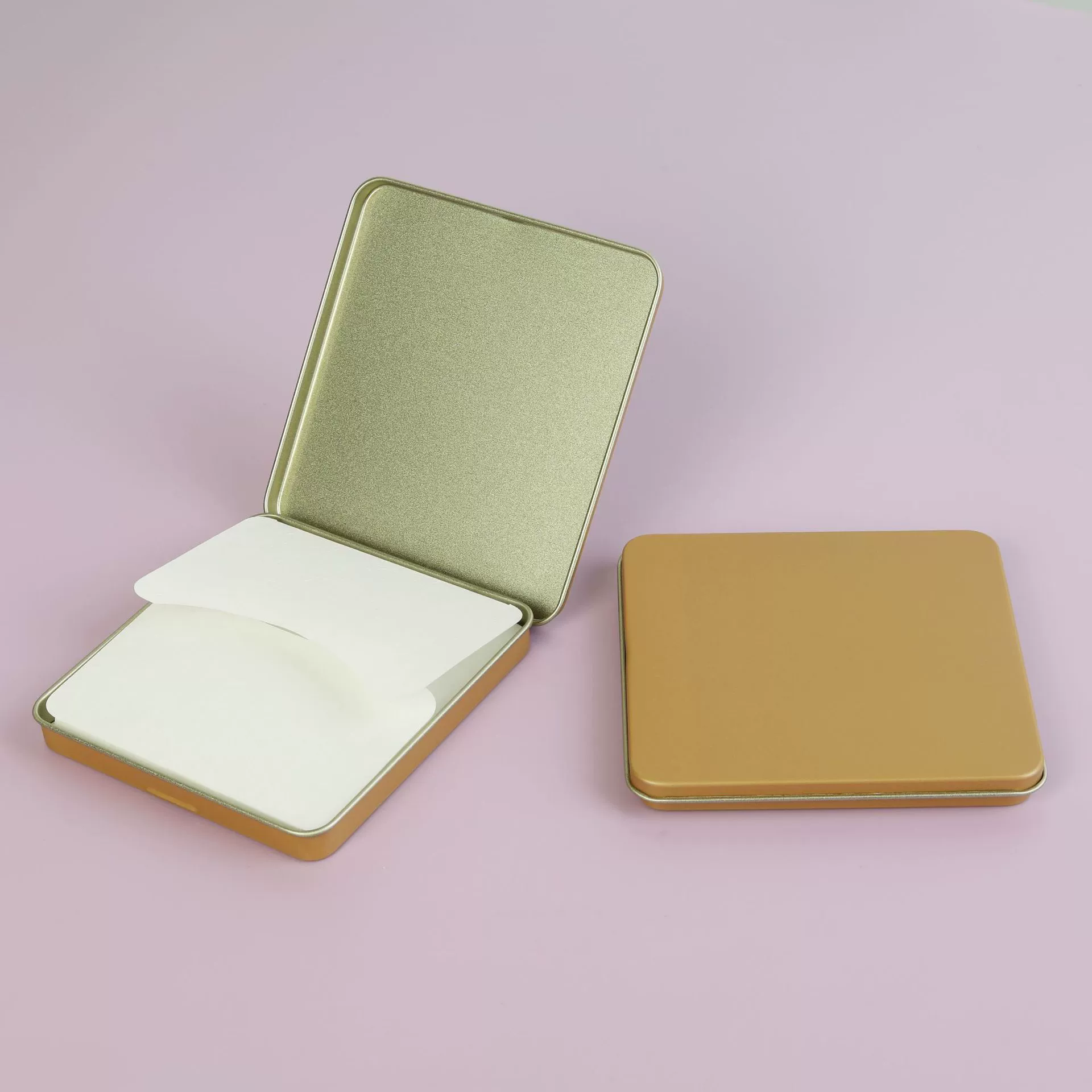 Пятно-прессовая коробка для торта Маленькие квадратные кусочки портативные печенья