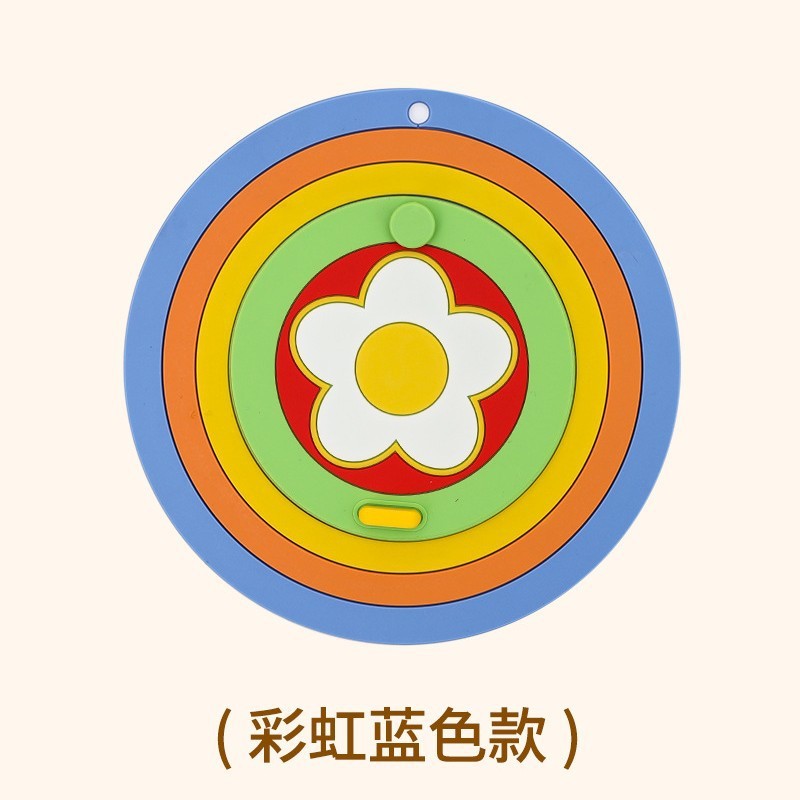 大花朵彩虹两合一双用地漏垫地漏盖卫生间厕所洗手台通用型适用|undefined