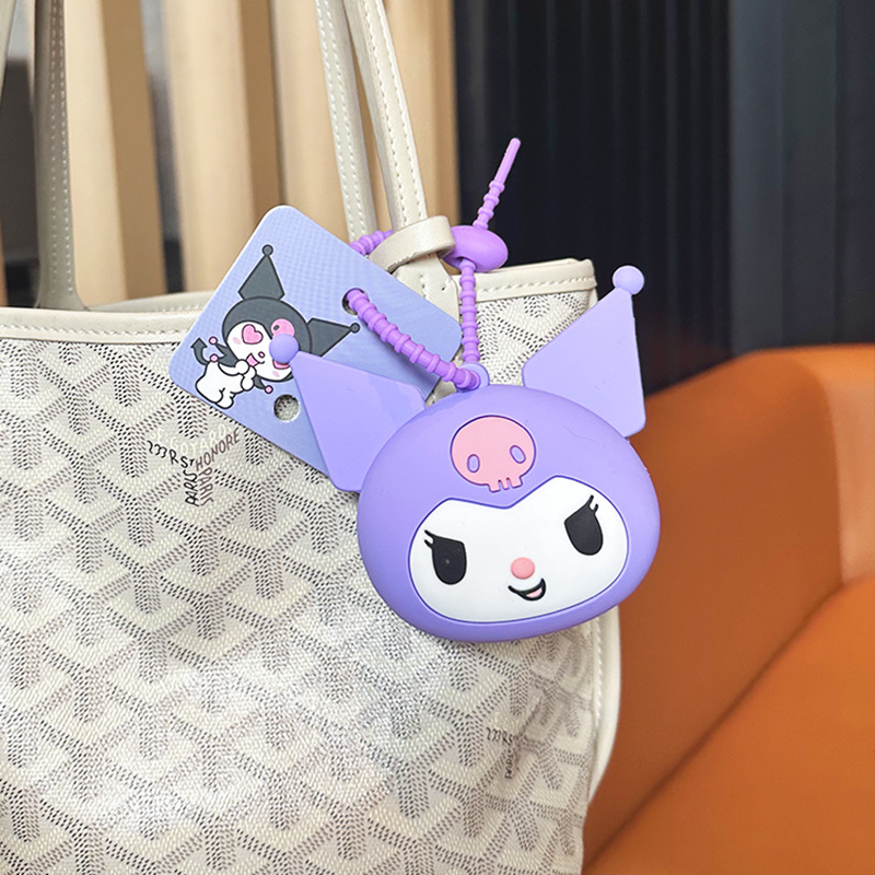 Genuino Sanrio coolomi monedero lindo Merlot gran oreja perro auricular bolsa exquisita chica corazón bolsa colgante