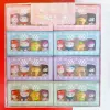 Cute pet rubber paper box set of 4