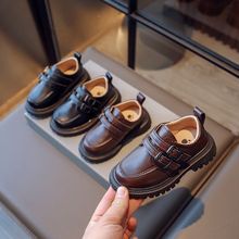 儿童皮鞋软底2025春秋季新百搭中小童幼儿园宝宝鞋英伦风超轻机能