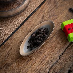 Coarse Pottery Gilt Tea Pick Handmade Tea Lotus Kung Fu Tea Set Japanese Retro Zen Accessories Ceramic Tea Shovel Tea Spoon