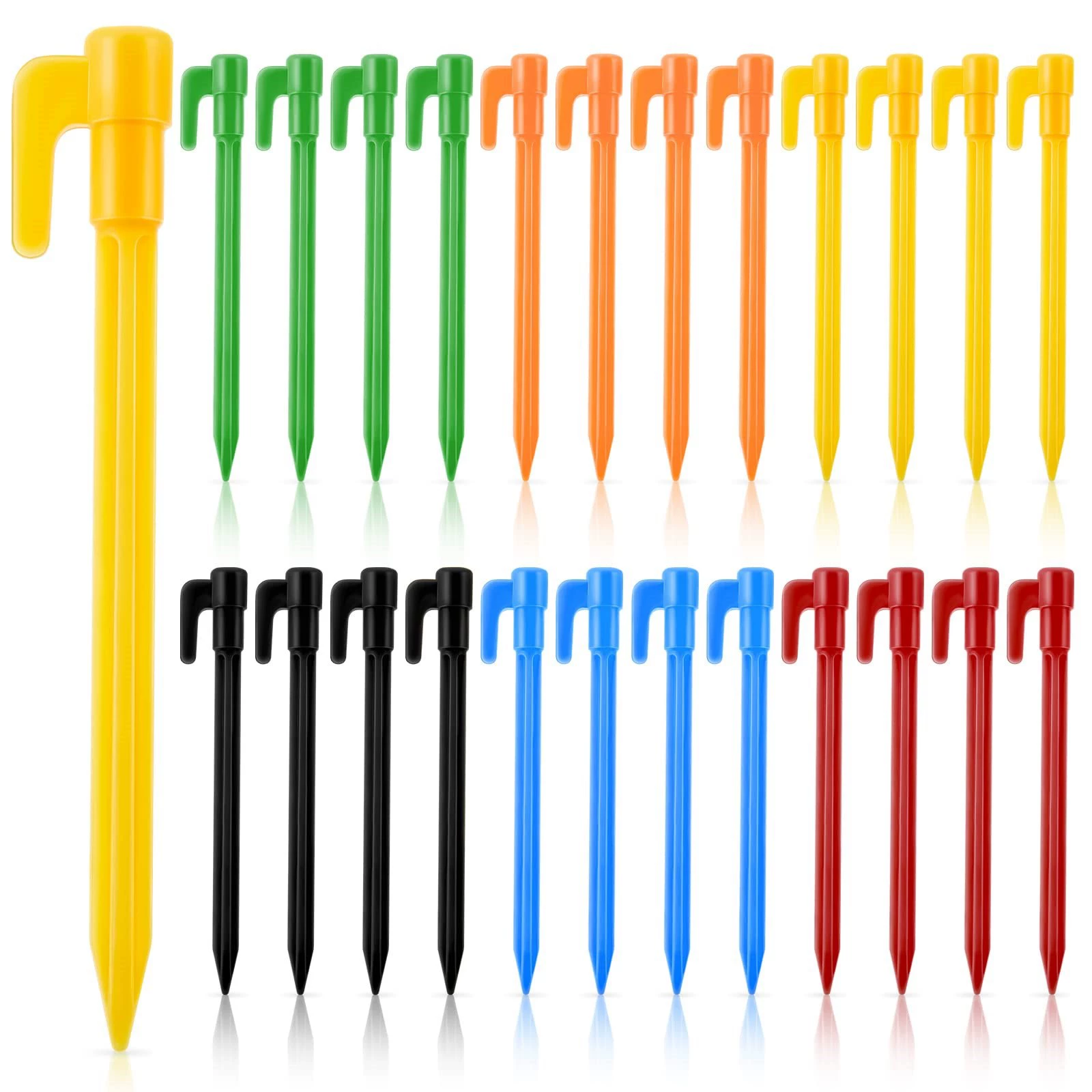 Исходный завод грузовой пляжный коврик для пикника ветрозащитный пластиковый напоительный гвоздь кемпинг занавес палатка гвоздь палатка пляжный гвоздь