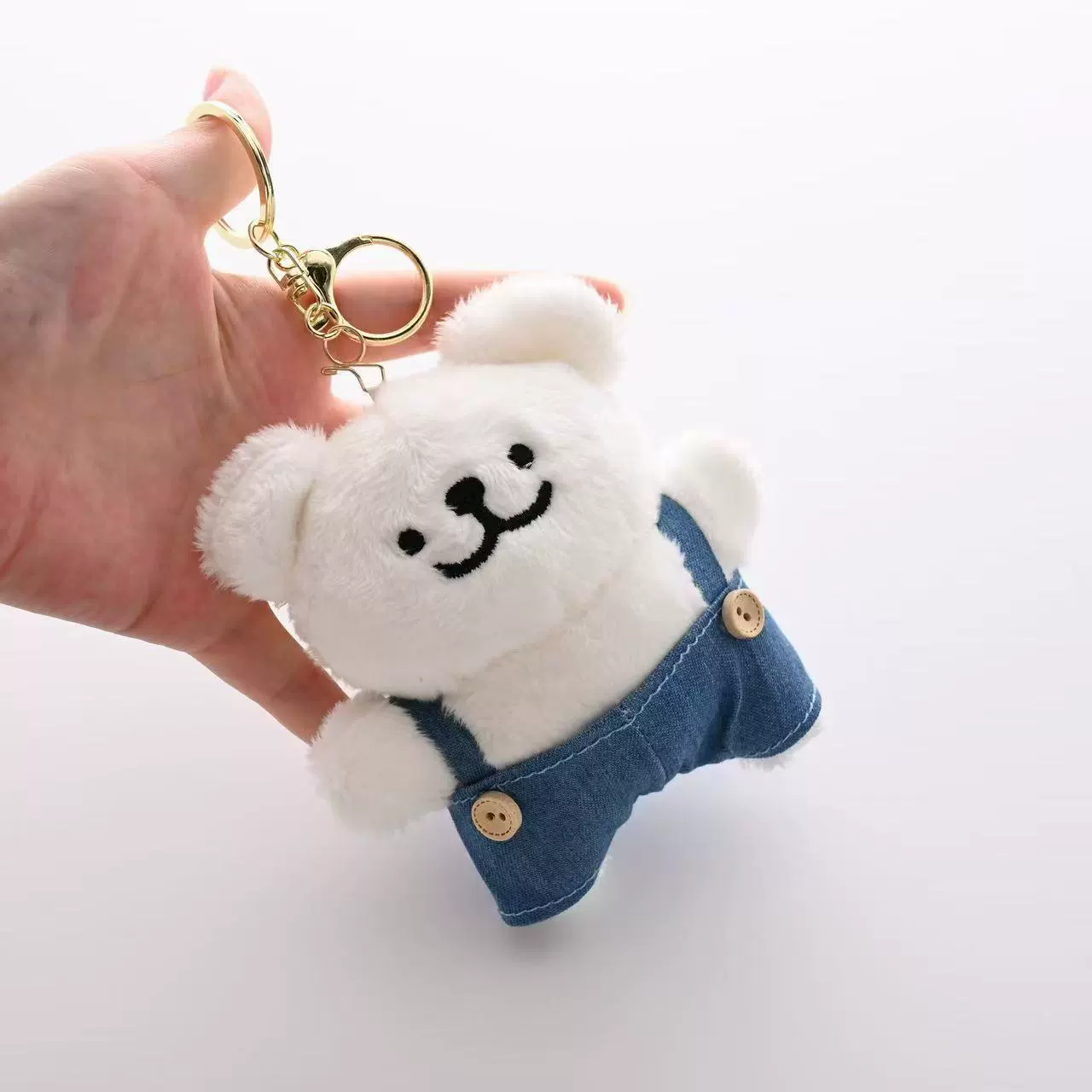 Plush doll, toy, keychain, backpack, with little bears