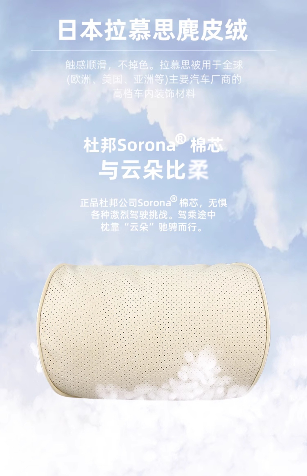 Special Alfa Original Headrest and Neck Pillow Alphard Vellfire 30 Series Modified Lumbar Support
