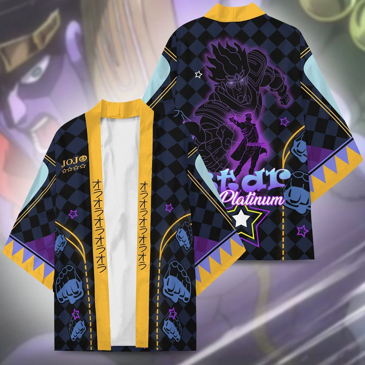 Хаори-кимоно (JoJo) косплей-плащ, 3D цифровая печать, детские и взрослые размеры