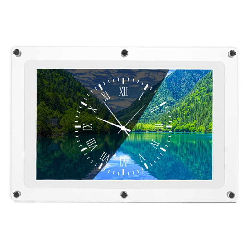 HD acrílico marco digital de fotos en línea arte electrónico álbum 10,1 pulgadas de gama alta de negocios regalo