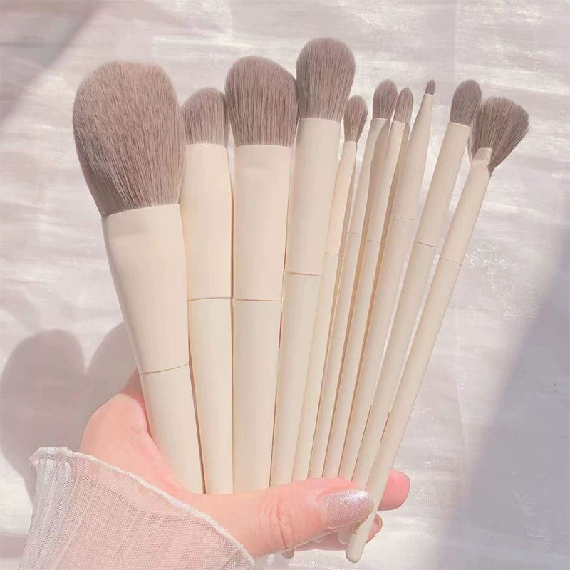 Soft brush, handheld highlighter, tools set, 10 pieces