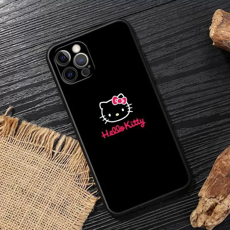 Apple, милый чехол для телефона Hello Kitty, совместимый защитный чехол, чехол для iPhone
