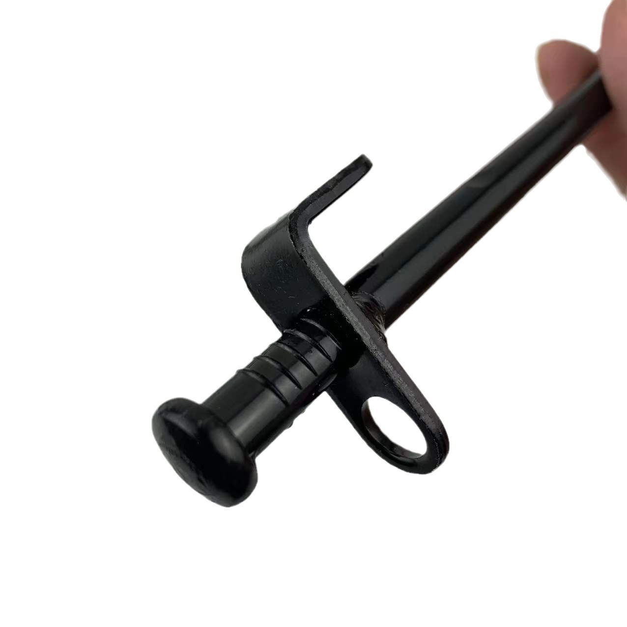 Montañismo al aire libre camping negrita carpa de dosel de acero clavo de tierra playa tierra Ding nieve clavo de acero campamento clavo 20cm