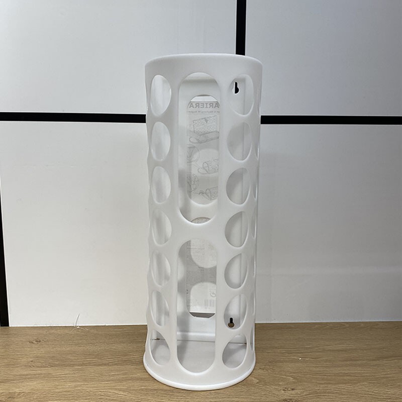 Household Varilla plastic bag extraction box kitchen wall-mounted garbage bag storage rack umbrella rack storage basket