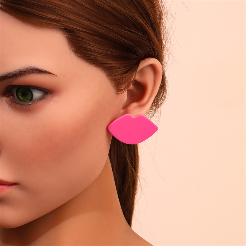 Fashion Cross Arylic Polishing Women's Ear Studs 1 Pair display picture 14
