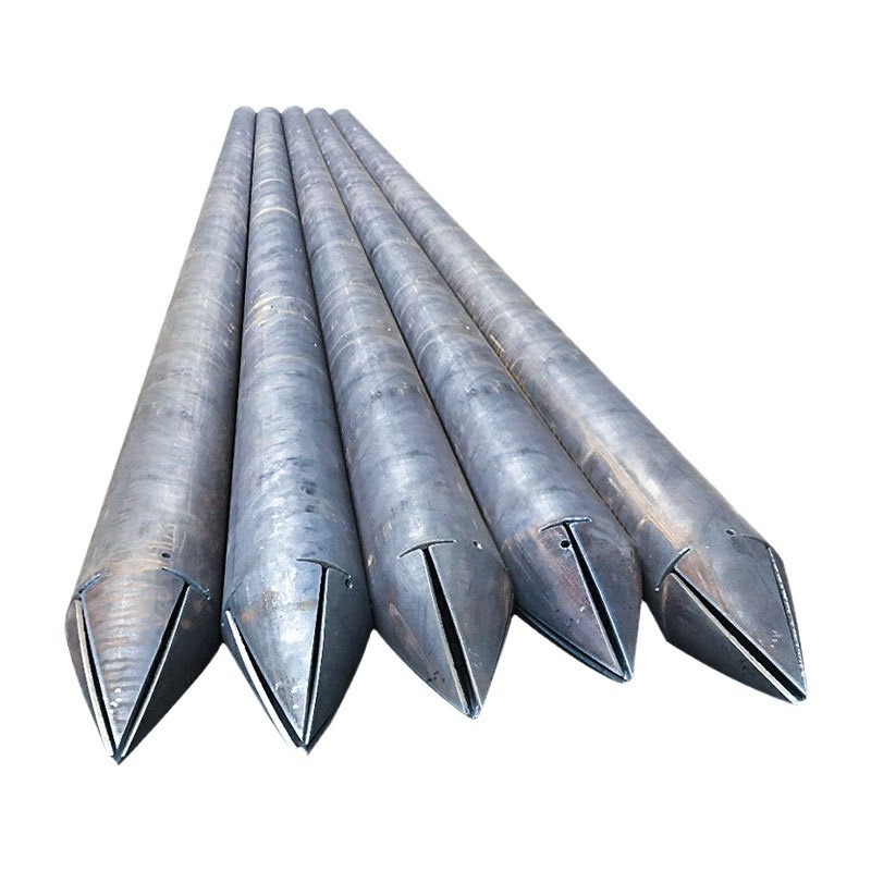 Tubo de lechada en el sitio 108 tubería de tubería de tubería de tubería de galpán de acero 42 tubería de lechada conducto de avance pequeño