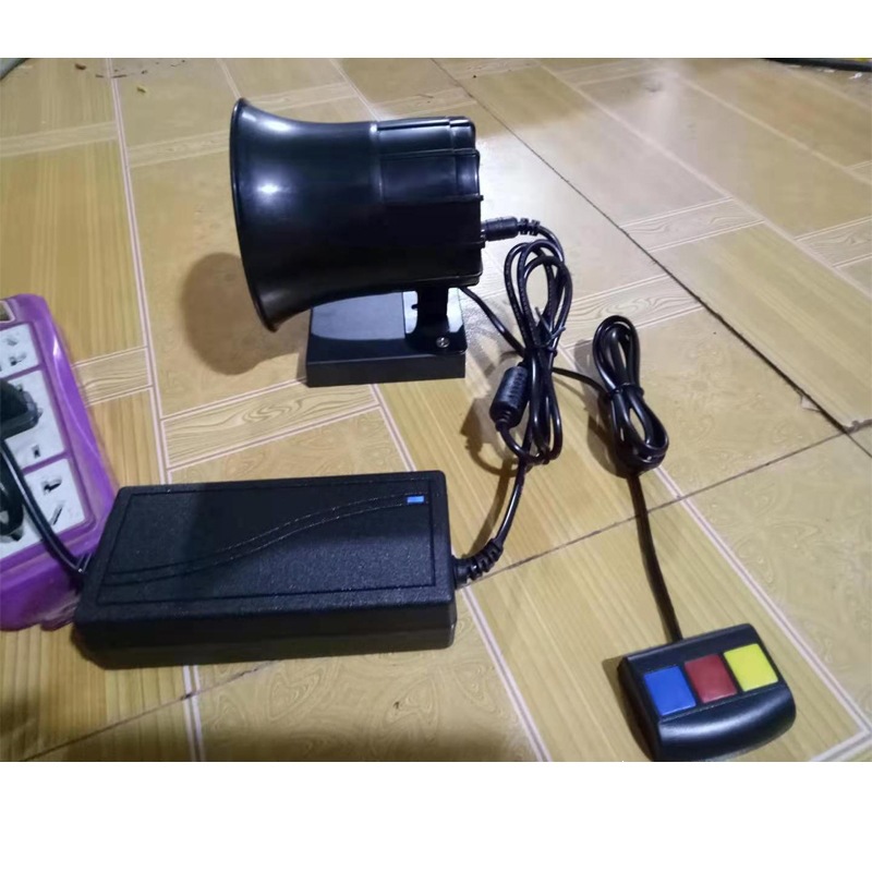 Basketball game electronic alarms, three-sided foul display, ball possession switcher, 24-second shot clock for basketball court.