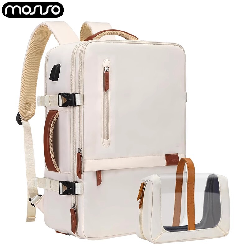 Backpack Travel Computer Bag Backpack Business Large Capacity Expansion School Bag Multifunctional Men's Wholesale Wear-Resistant