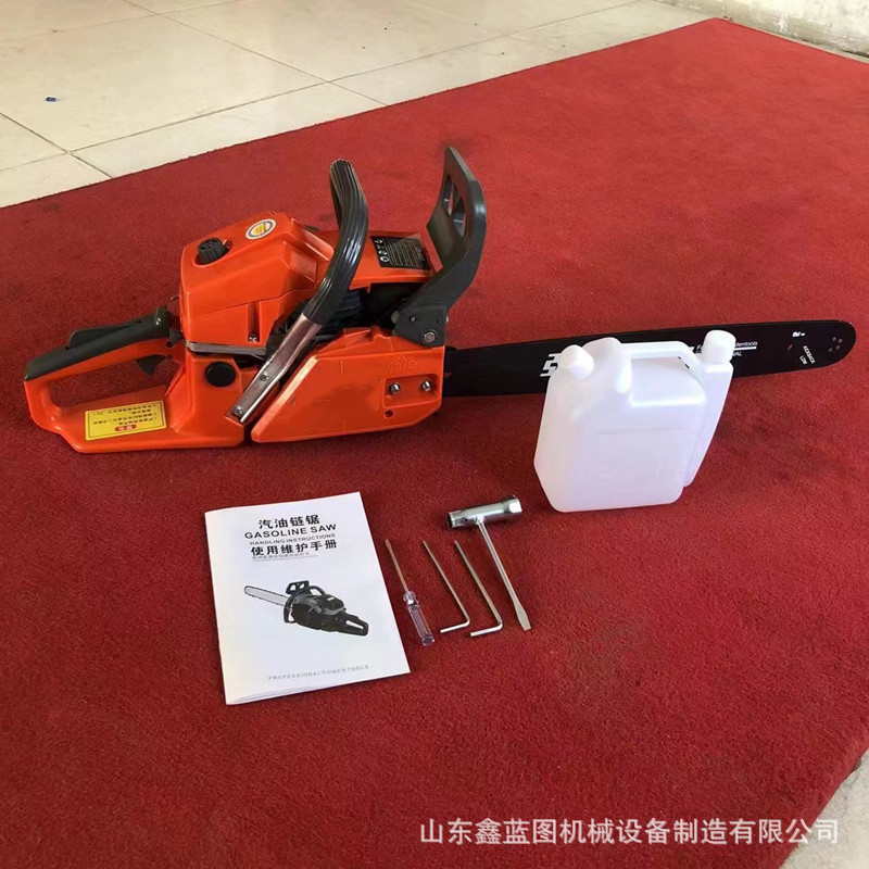 大功率汽油锯家用小型伐木锯手持单手拿果园修枝链条锯12寸导板