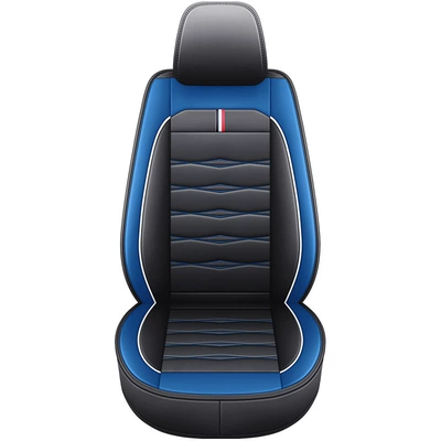 Seat cushion, seat cover | cover factory wholesale seat cover - black-and-blue-single-seat-standard-edition
