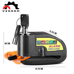 YSANAM bicycle alarm lock electric car lock anti-theft lock disc brake motorcycle cross-border e-commerce