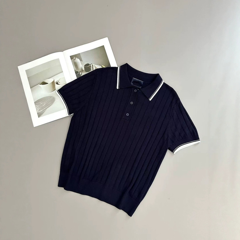 2026 Summer F Feijia New Women's Knitted Polo Short-Sleeved T-Shirt, Comfortable and Versatile Y0079 2026 Summer F Feijia New Women's Knitted Polo Short-Sleeved T-Shirt, Comfortable and Versatile Y0079