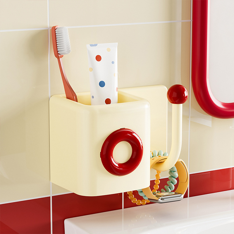 Bathroom Hair Tie, Headband, Headband Hook, Bathroom Wall-Mounted Storage, Punch-Free Comb Storage Rack, Jewelry Sticky Hook