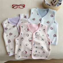 婴幼儿童马甲保暖背心内穿奥粒绒25新款秋冬女童男童春秋男孩坎肩