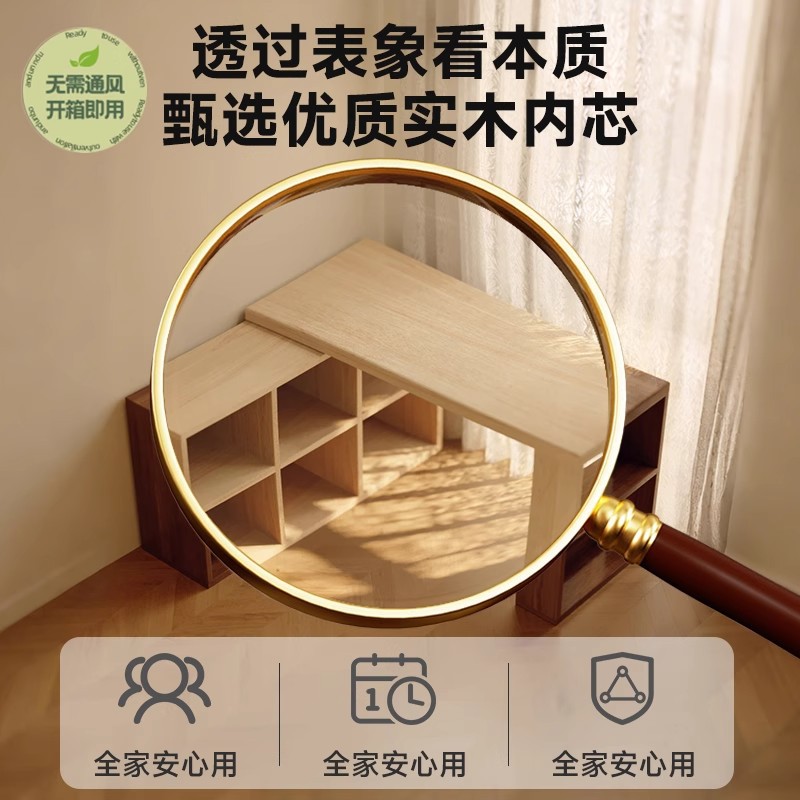 Mesa de cama de madera sólida mesas retráctiles domésticas dormitorio de niñas mesas de esquina de dos en uno mesas de esquina