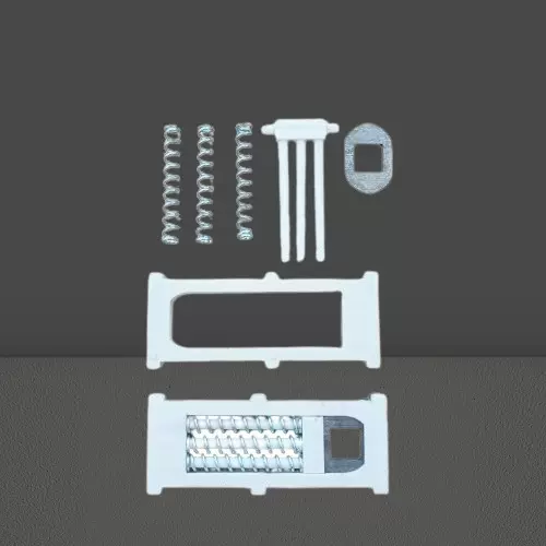 门执手配件   门执手弹簧   门把手弹簧配件 弹簧夹