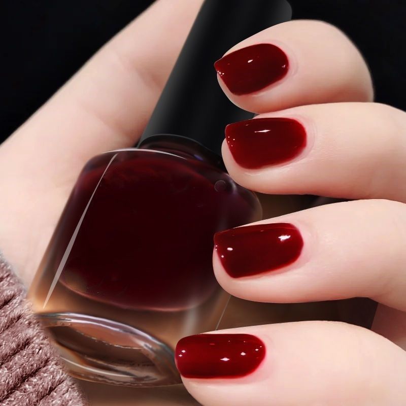 2026 esmalte de uñas desnudo blanqueamiento rápido secado invierno inins color jalea temperamento de color popular