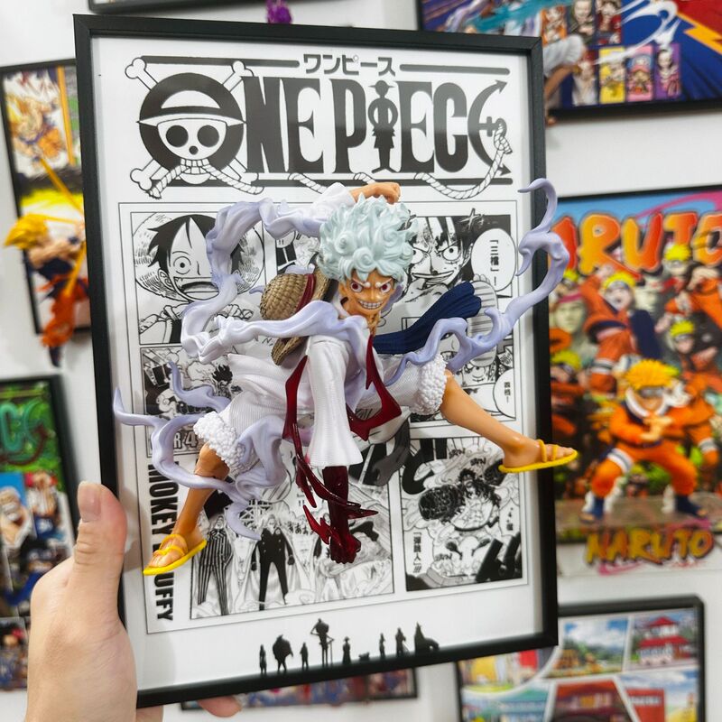 A4 One Piece Gear Five Nika Luffy 3D Figure Collectible Toy Gift Anime Figure Wholesale Dropshipping A4 One Piece Gear Five Nika Luffy 3D Figure Collectible Toy Gift Anime Figure Wholesale Dropshipping