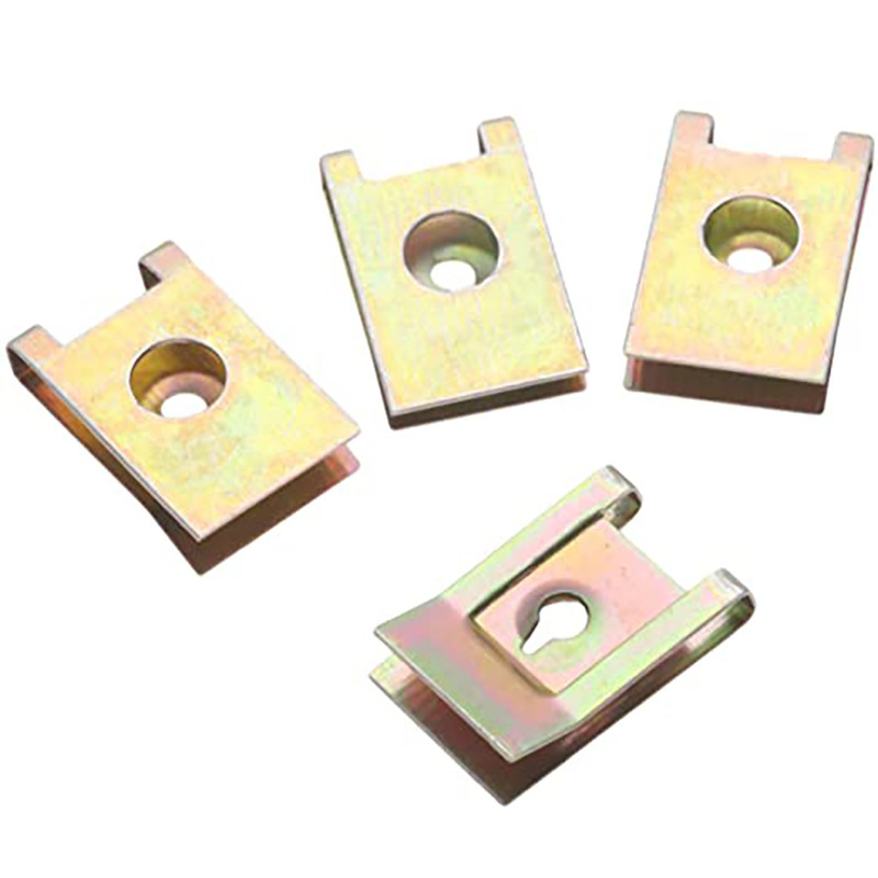 Adecuado para Mercedes-Benz motor parachoques base protector tuerca clip rápido alambre Acero inoxidable Junta control central hebilla